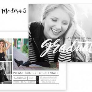 Simply Modern 5 Grad Cards