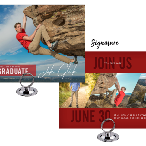 Signature Grad Cards