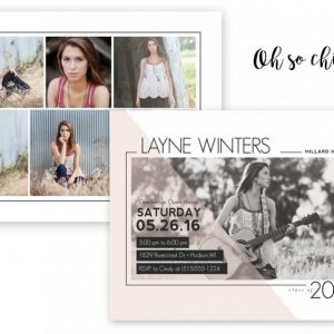 Oh So Chic 2 Grad Cards