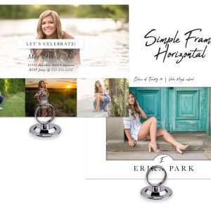 Simple Frame Grad Cards