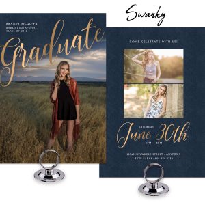 Swanky Grad Cards